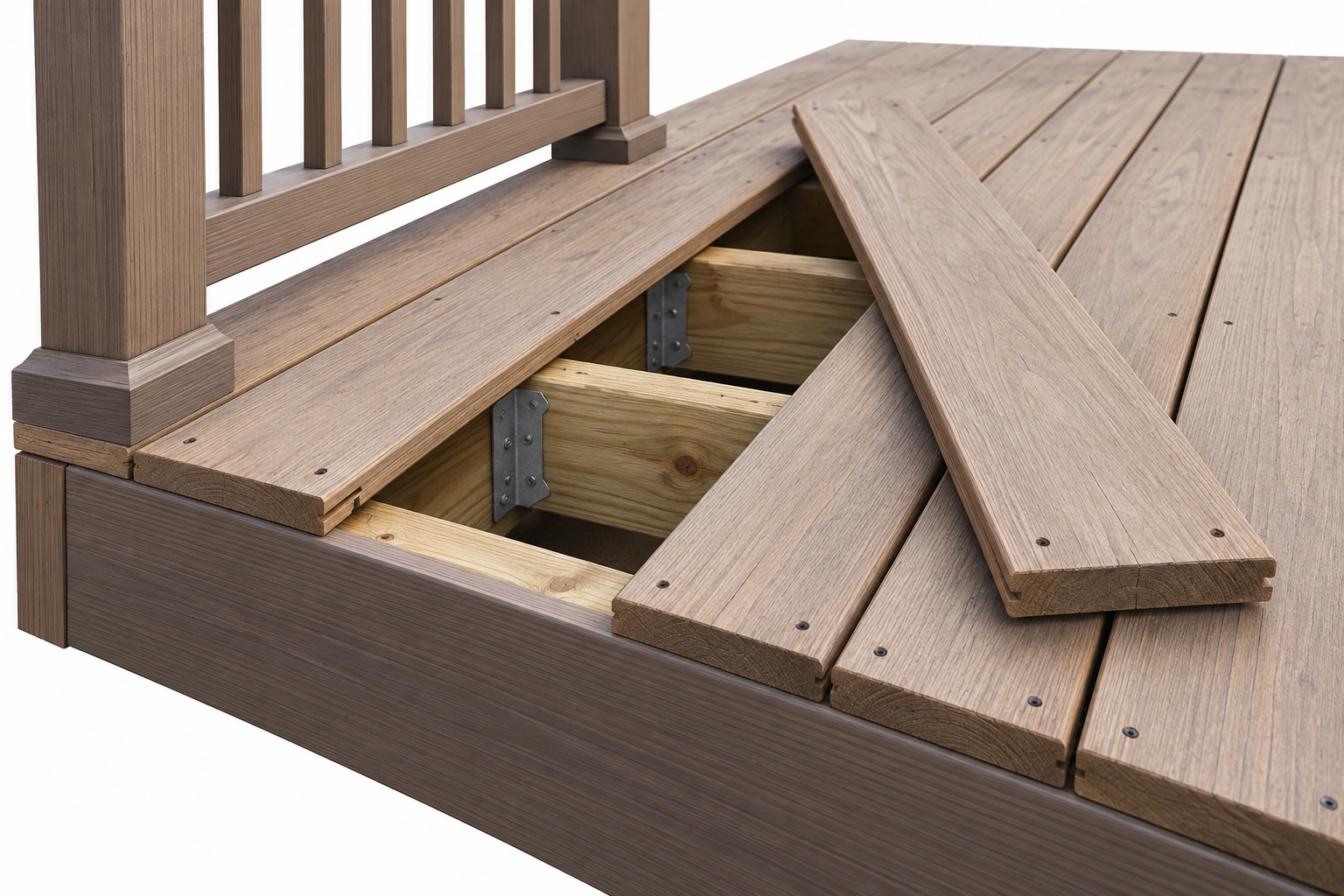 A localized board replacement can expose nearby framing and may differ from replacing a larger surface area.