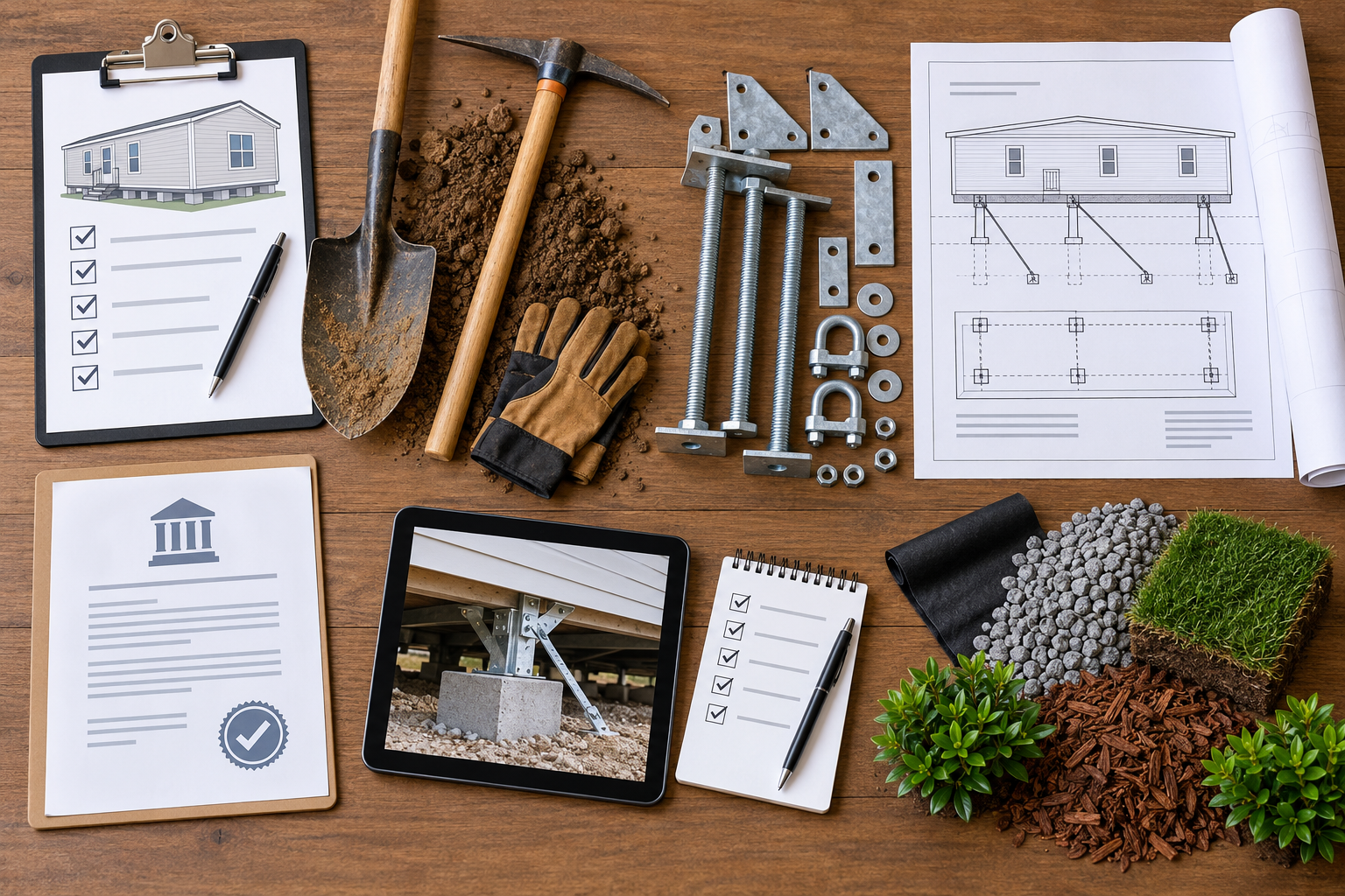 Separate quote components for inspection, access, hardware, engineering, permits, verification, and restoration.